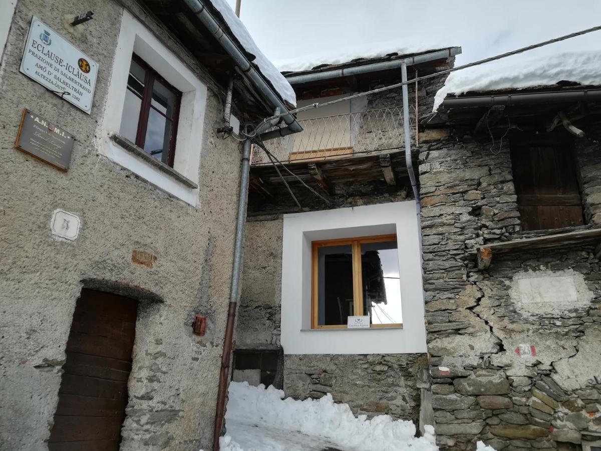 Cantina Alpina Salbertrand Bagian luar foto